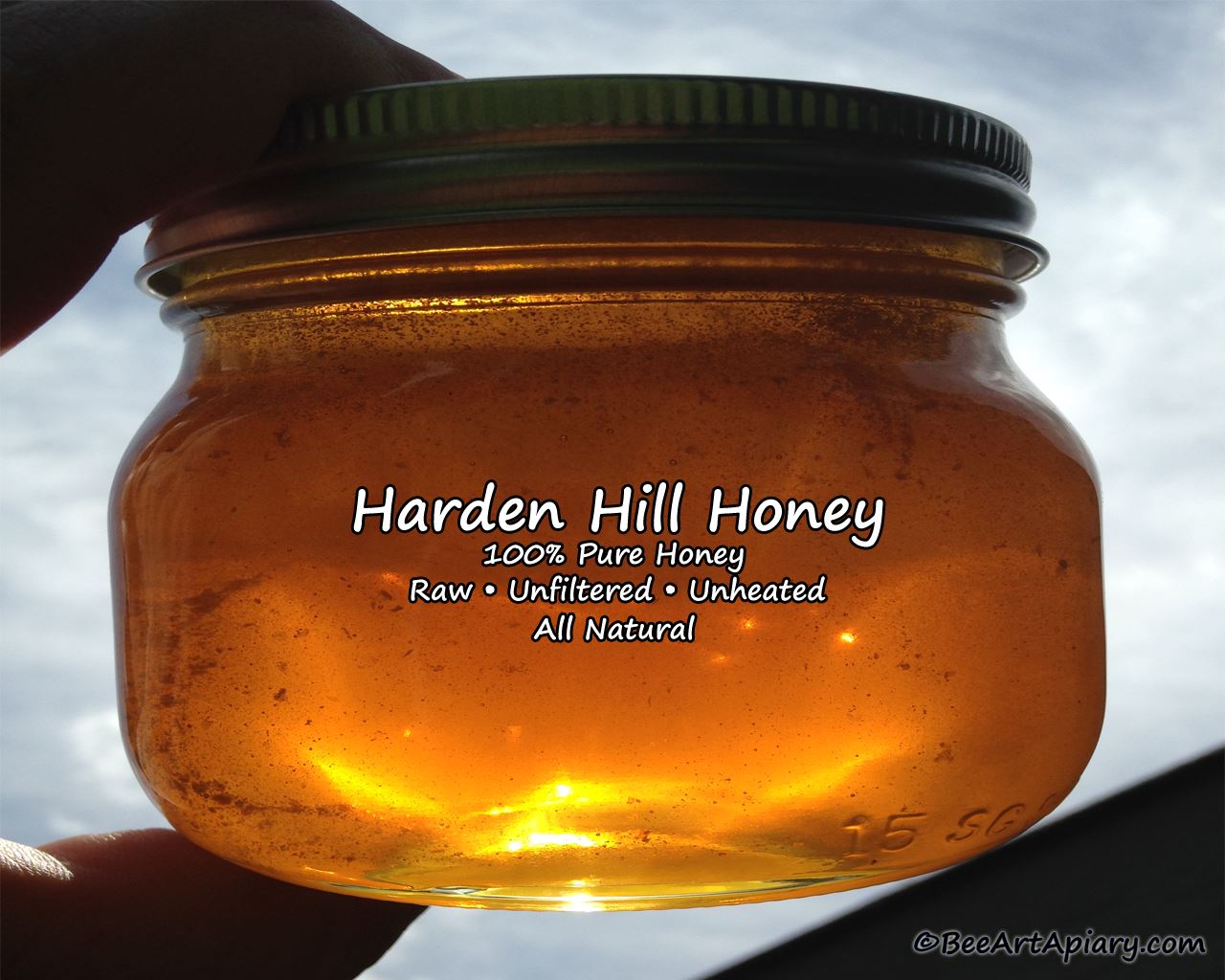 Harden Hill Honey Jar